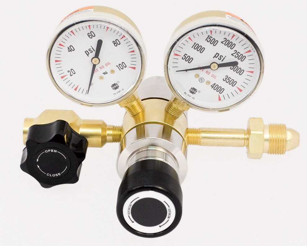 Brass 2-Stage Gas Regulator